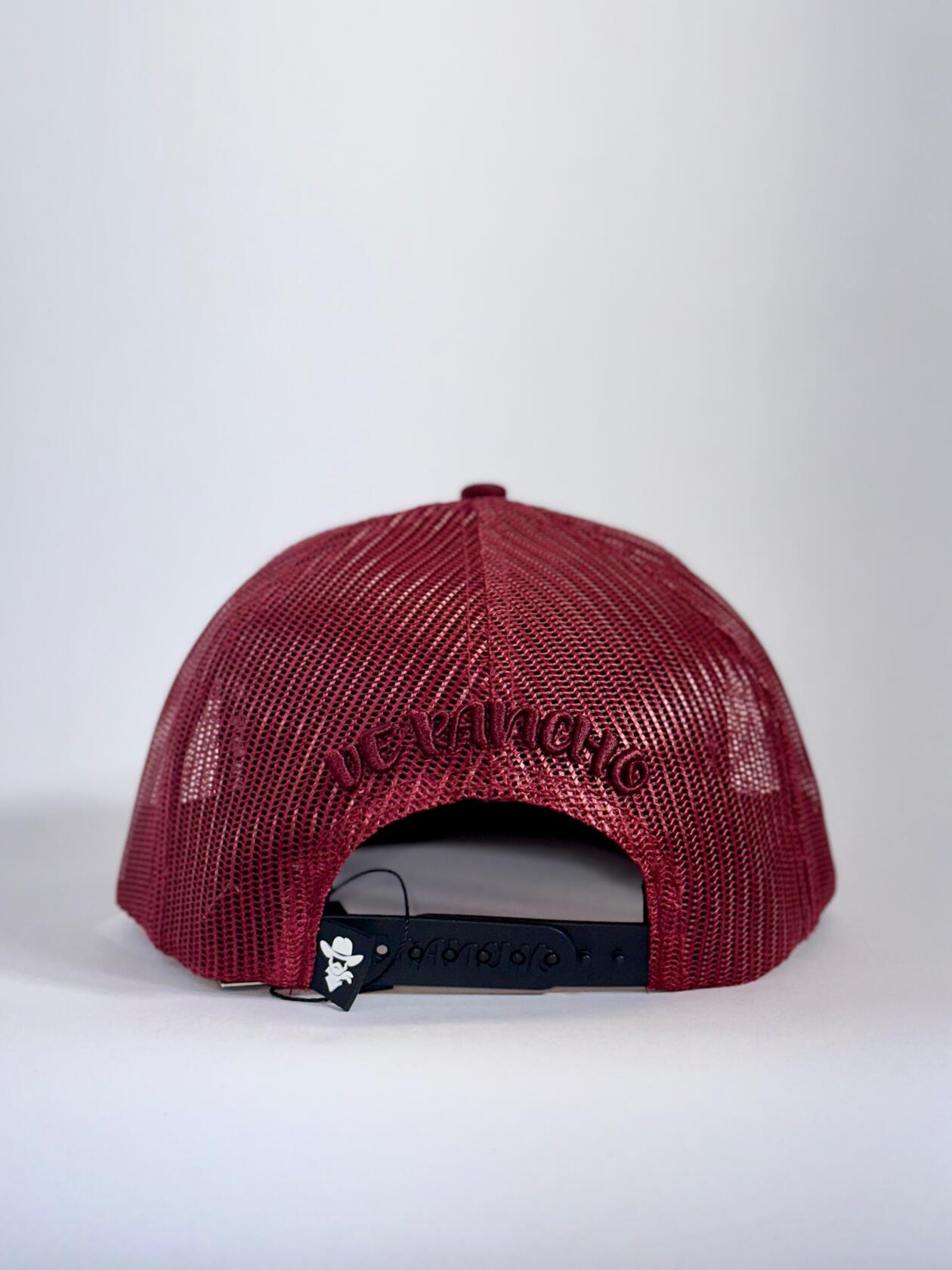 De Rancho Circle Dust (BURGUNDY) Dr212 Hat