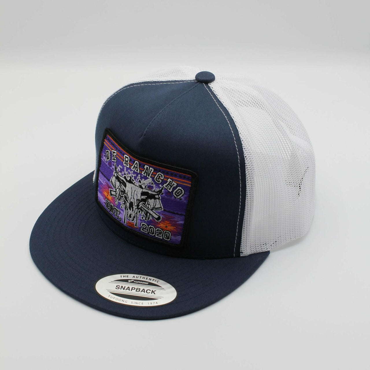 De Rancho Purple Skull Hat