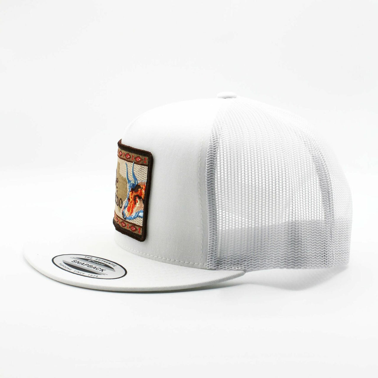 De Rancho Texas Bull White Hat