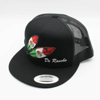 Mexico Feather Black Hat