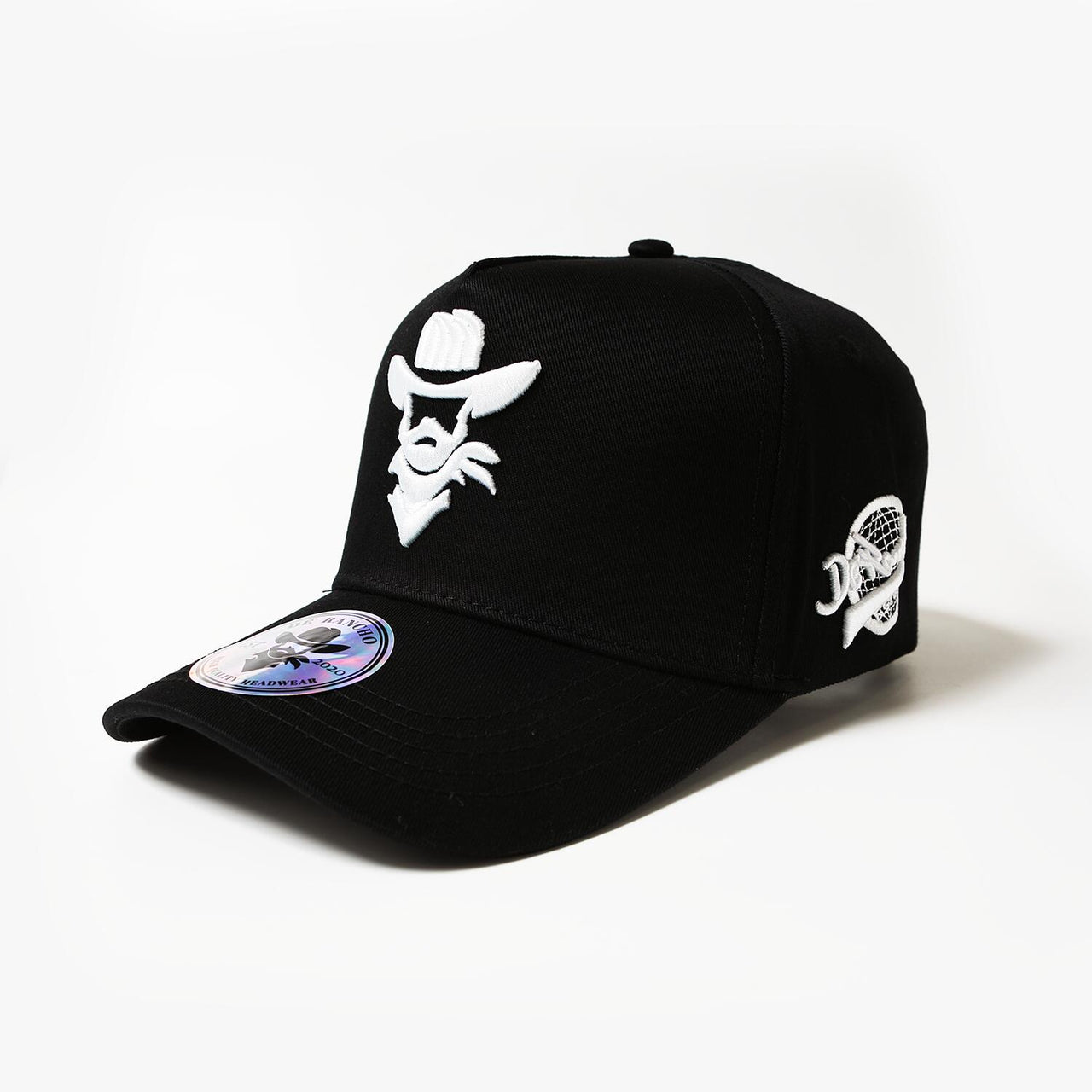De Rancho A-frame Hat (BLACK/WHITE)