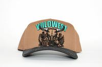 De Rancho Wild West A-frame Hat (BROWN)