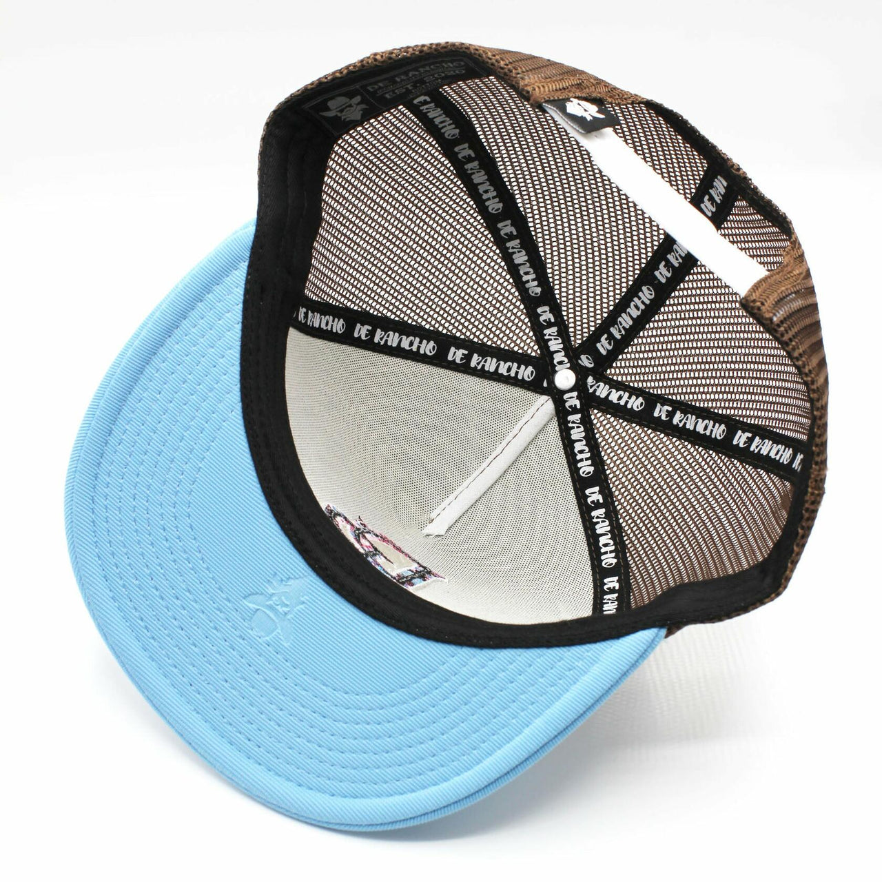 DR (BABY BLUE PRINT) Hat