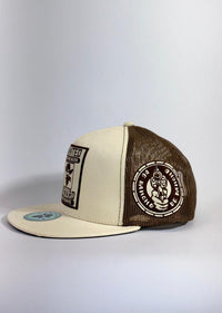 De Rancho Wanted Hat (CREAM/BROWN) Dr217