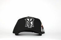 De Rancho A-frame Scarface Hat (BLACK)