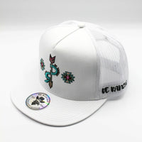 De Rancho Arrow Hat (WHITE) Dr047