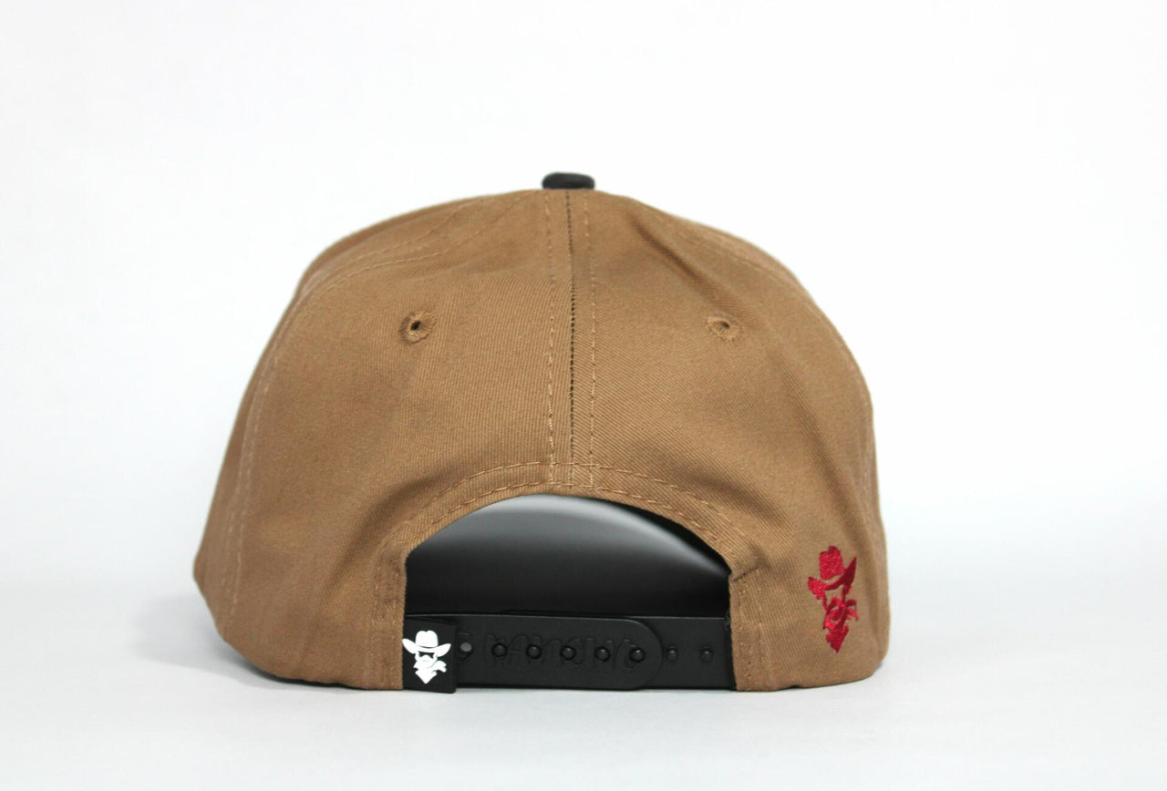 De Rancho Sierra Sunset A-frame Hat (BROWN/BLACK)