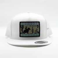 De Rancho Cowboy Aztec White Hat