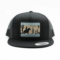 De Rancho Cowboy Aztec Black Hat