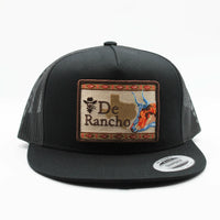 De Rancho Texas Bull Black Hat
