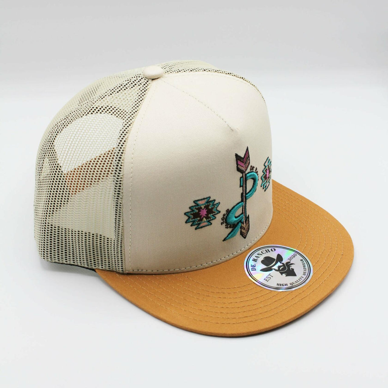 De Rancho Arrow (MUSTARD/CREAM) Dr045 Hat