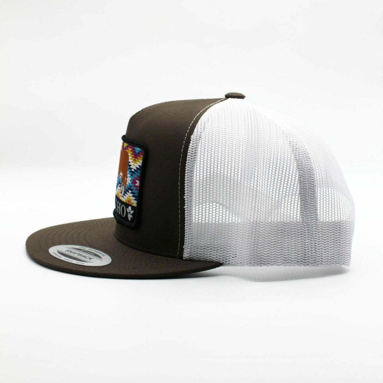 De Rancho Charolais Aztec Print Brown Hat