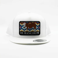 De Rancho Charolais Aztec Print White Hat