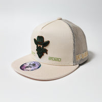 De Rancho (CREAM/GREEN) Dr106 Hat