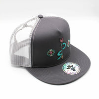 De Rancho Arrow Hat (GRAY/WHITE) Dr044