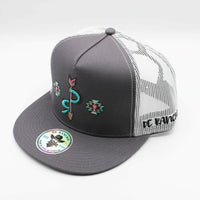 De Rancho Arrow Hat (GRAY/WHITE) Dr044
