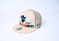 De Rancho Cowboy Tribal Line (KHAKI) Dr019 Hat