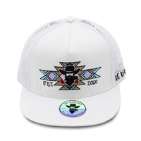 De Rancho Tribal Cross Cowboy Hat (WHITE) Dr025