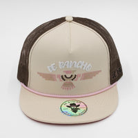 De Rancho All Mighty Eagle (CREAM/BROWN) Dr031 Hat