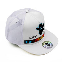 De Rancho Cowboy Tribal Line (WHITE) Dr018 Hat