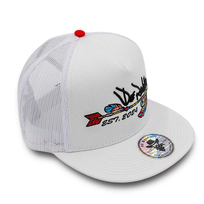 De Rancho Ancient Arrow (WHITE) Dr035 Hat