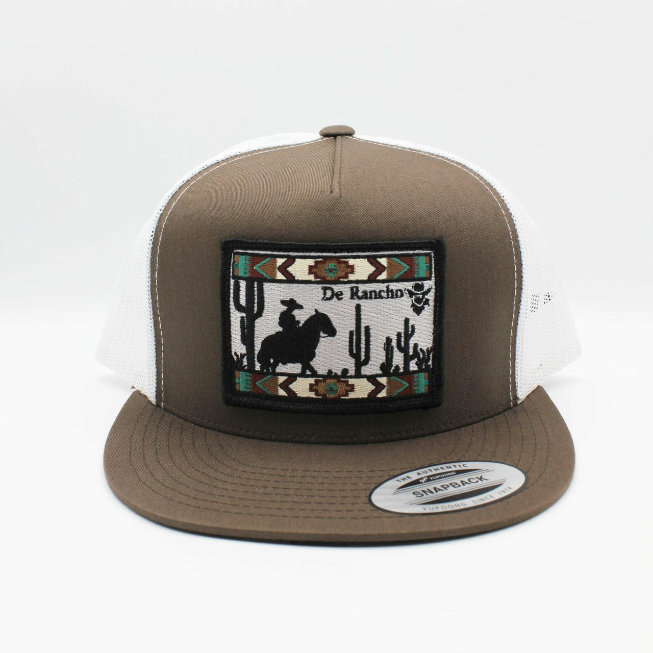 De Rancho Aztec Cowboy Brown Hat