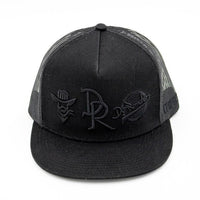 Dr 3 Logos Embroidery (BLACK) Hat
