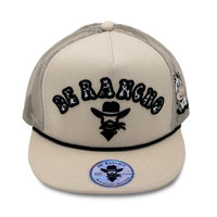 De Rancho Cow Print (KHAKI) Dr079 Hat