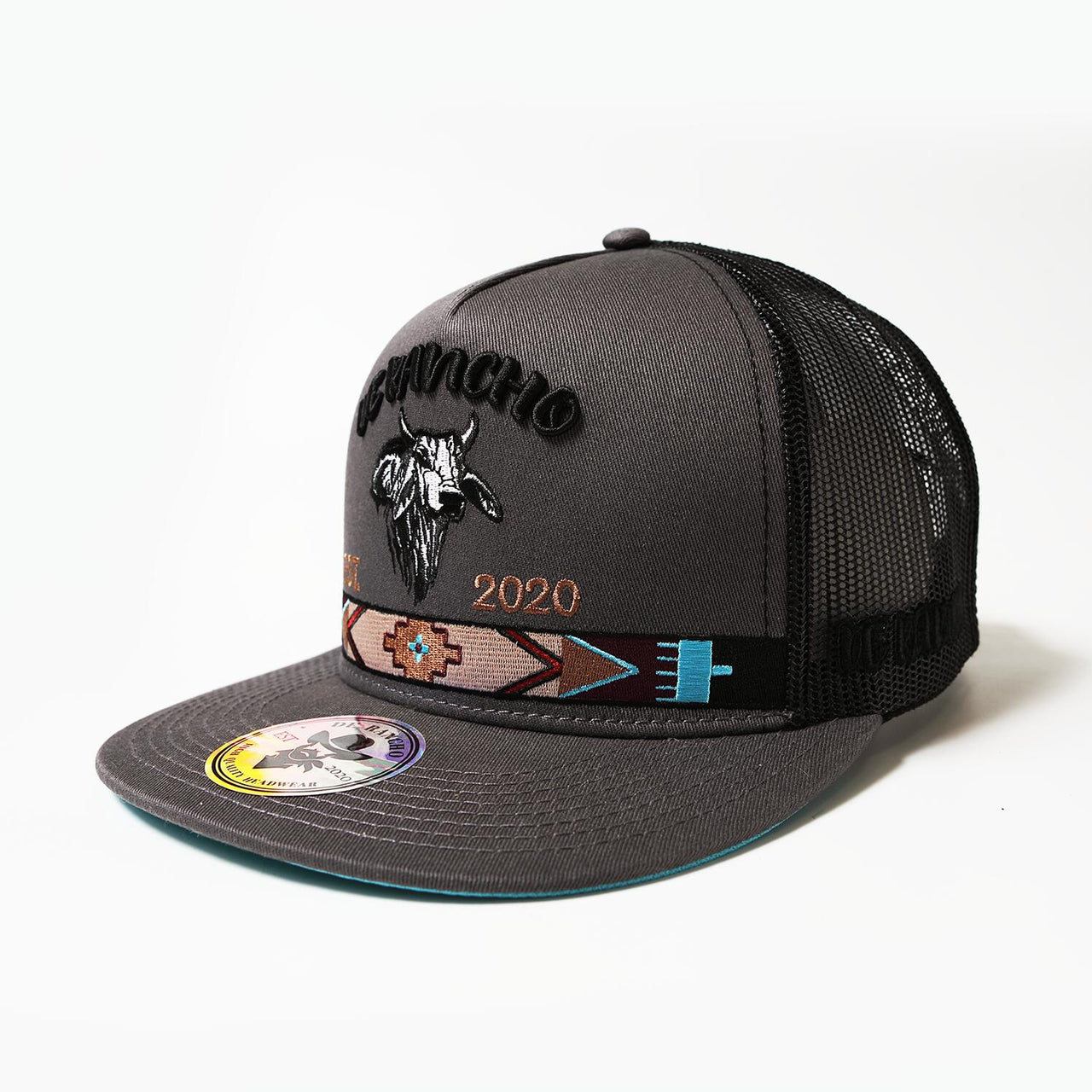 De Rancho Crystals (GRAY) Dr082 Hat