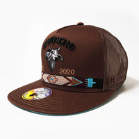 De Rancho Tribal Bull Grey Hat Dr074