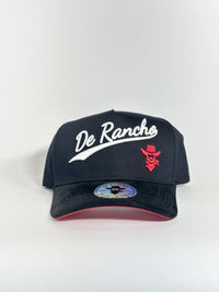 De Rancho Suede Ball Cap (BLACK) Dr239 Hat