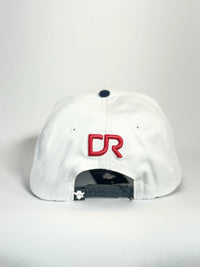 De Rancho Suede Ball Cap (NAVY BLUE/WHITE) Dr238 Hat