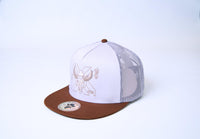 De Rancho X Skull Hat (WHITE/BROWN) Dr180
