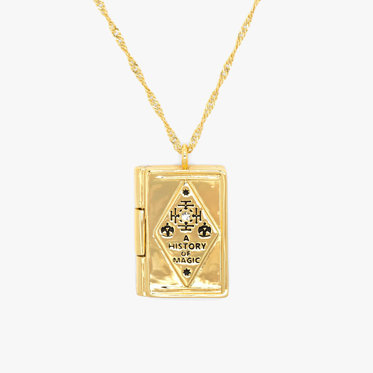 Pura Vida Book of Magic Pendant Necklace