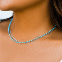 Pura Vida Neon Chain Choker