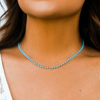 Pura Vida Neon Chain Choker
