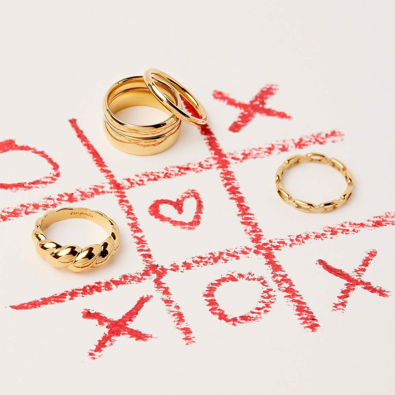 Pura Vida Link Ring