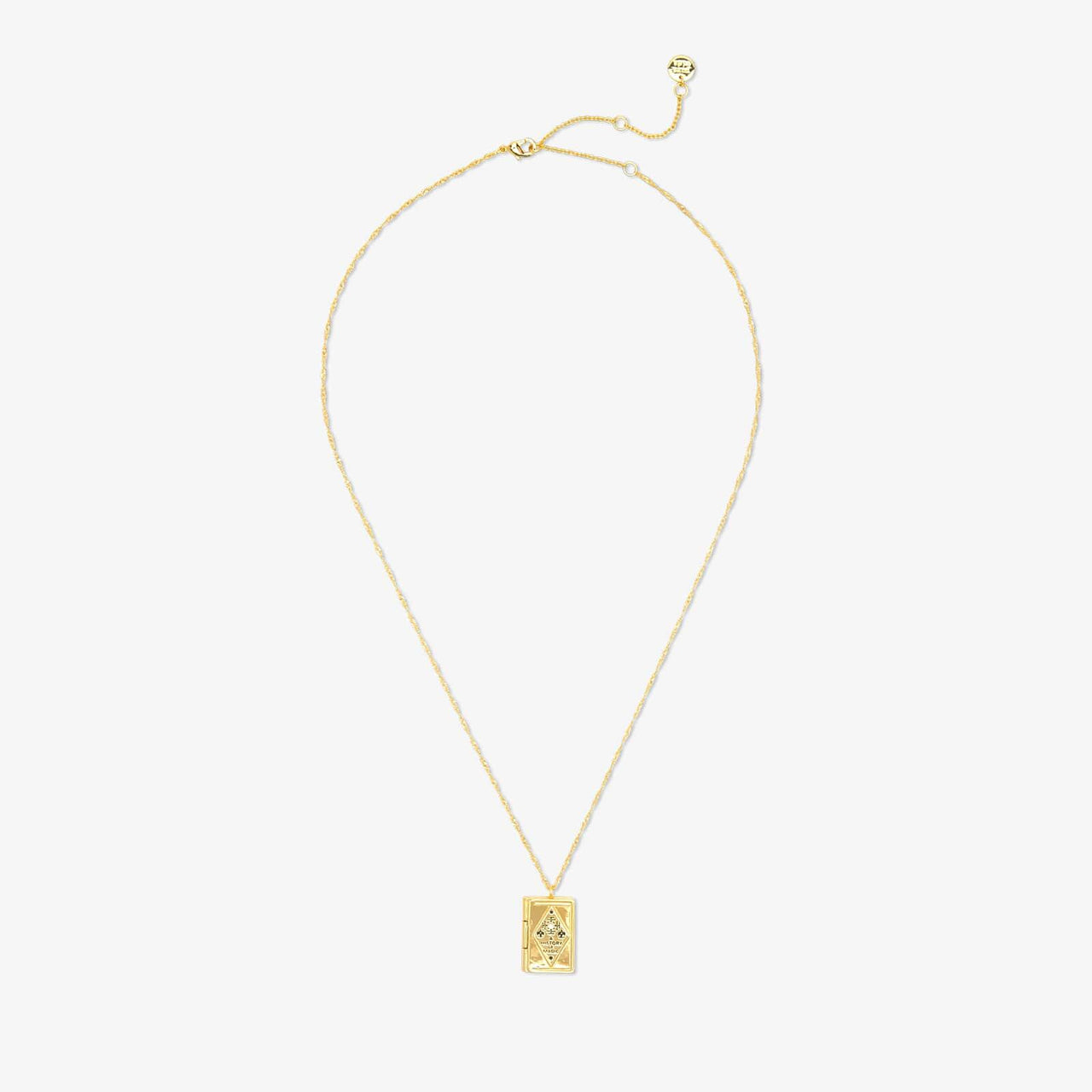 Pura Vida Book of Magic Pendant Necklace