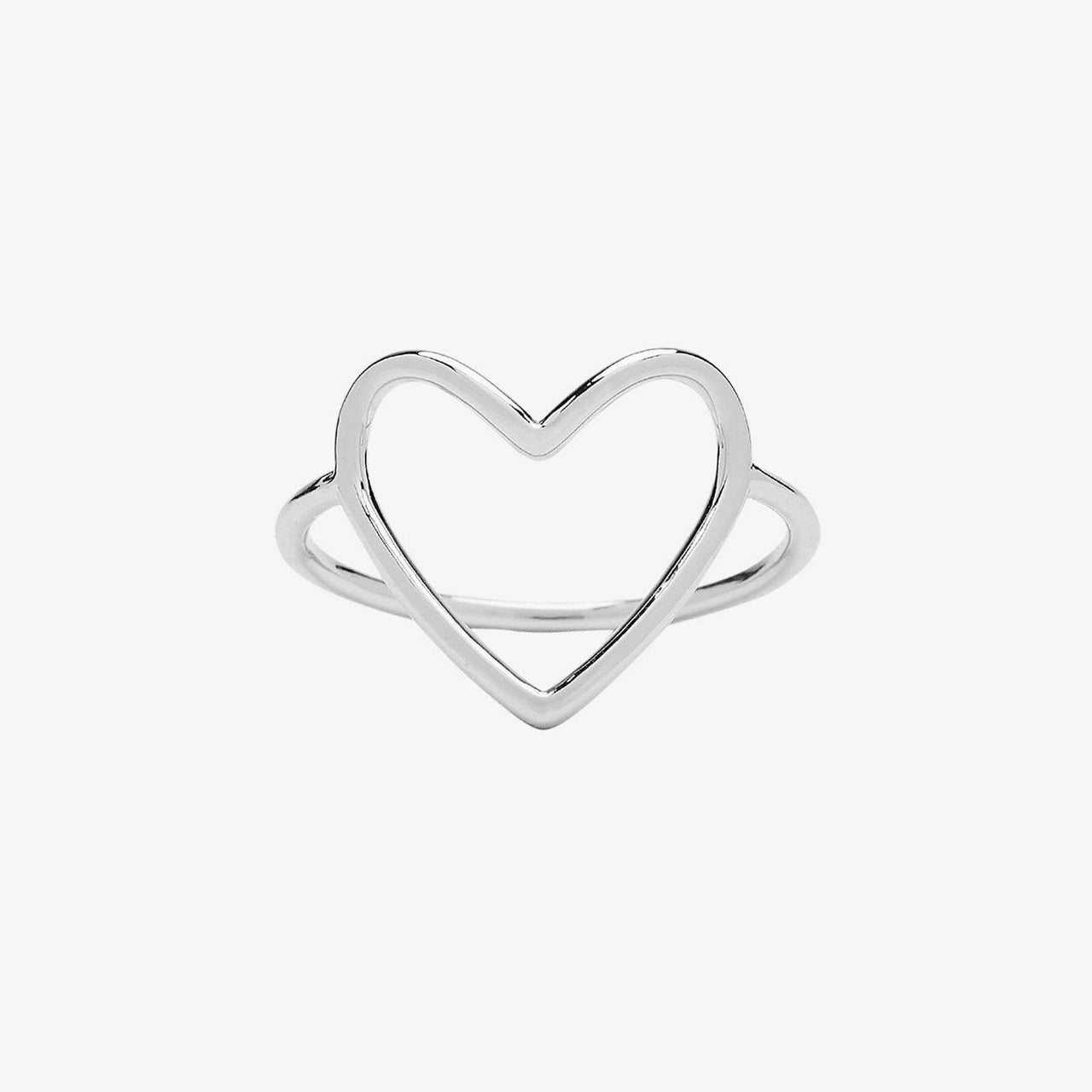 Pura Vida Statement Heart Ring