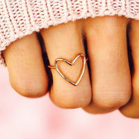 Pura Vida Statement Heart Ring