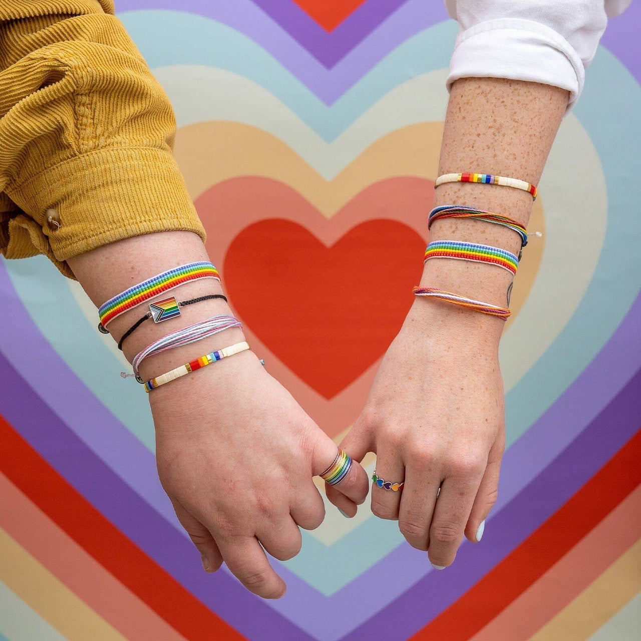 Pura Vida Progress Pride Bracelet