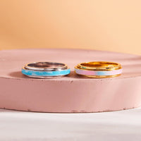 Pura Vida Tie-Dye Fidget Ring