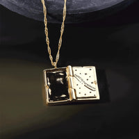 Pura Vida Book of Magic Pendant Necklace
