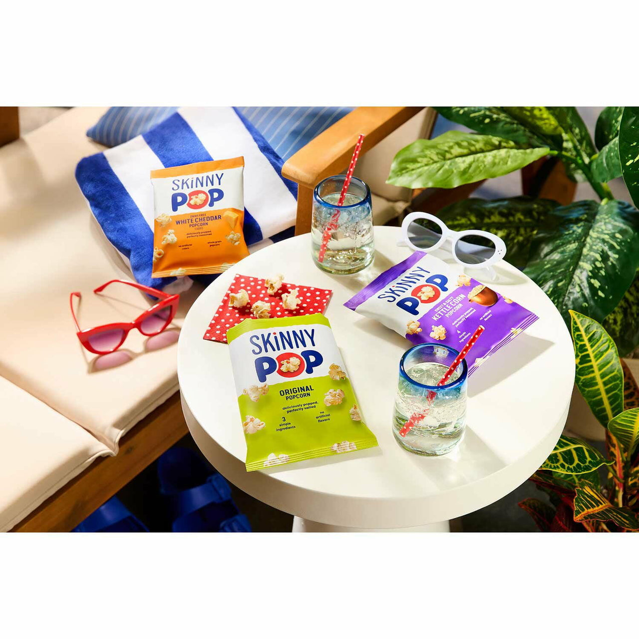 SkinnyPop Variety Snack Pack Popcorn, 0.5 oz., 36 pk.