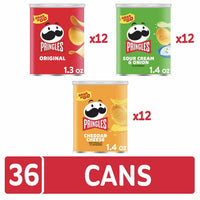 Pringles Grab N’ Go Variety Pack Chips, 36 pk.