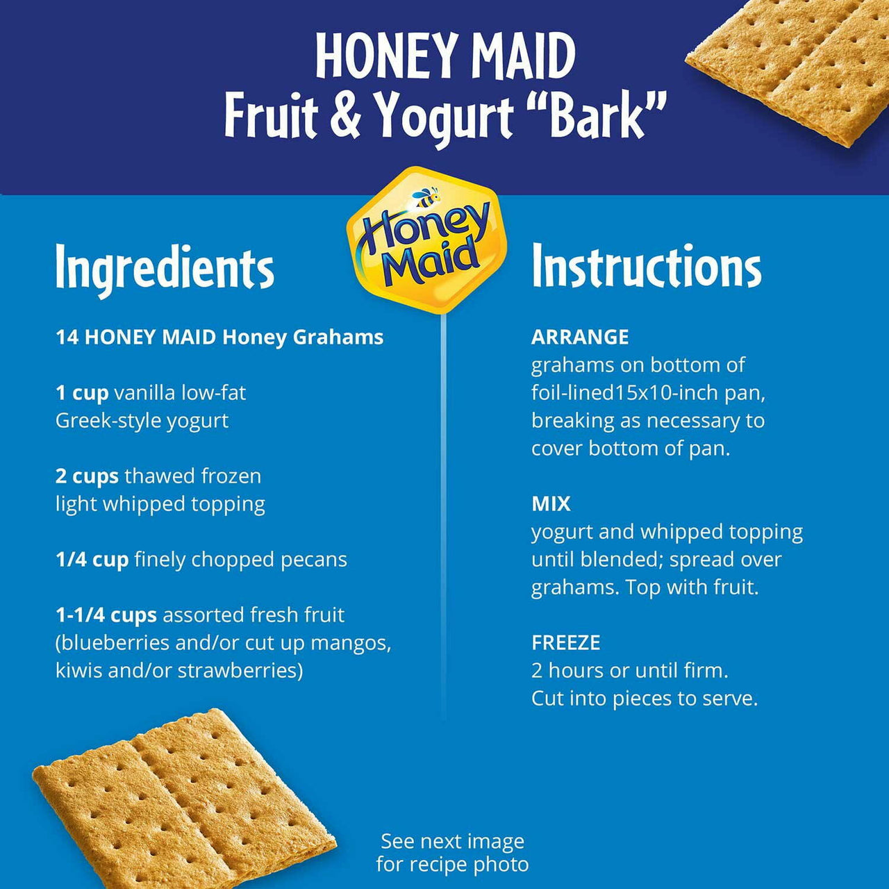 Honey Maid Honey Graham Crackers, 14.4 oz., 4 pk.