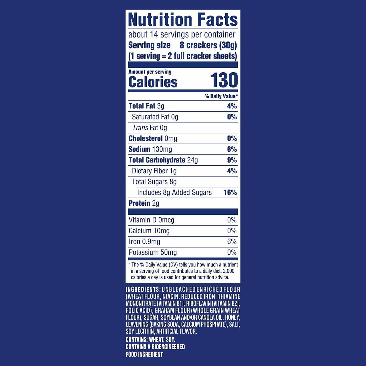 Honey Maid Honey Graham Crackers, 14.4 oz., 4 pk.