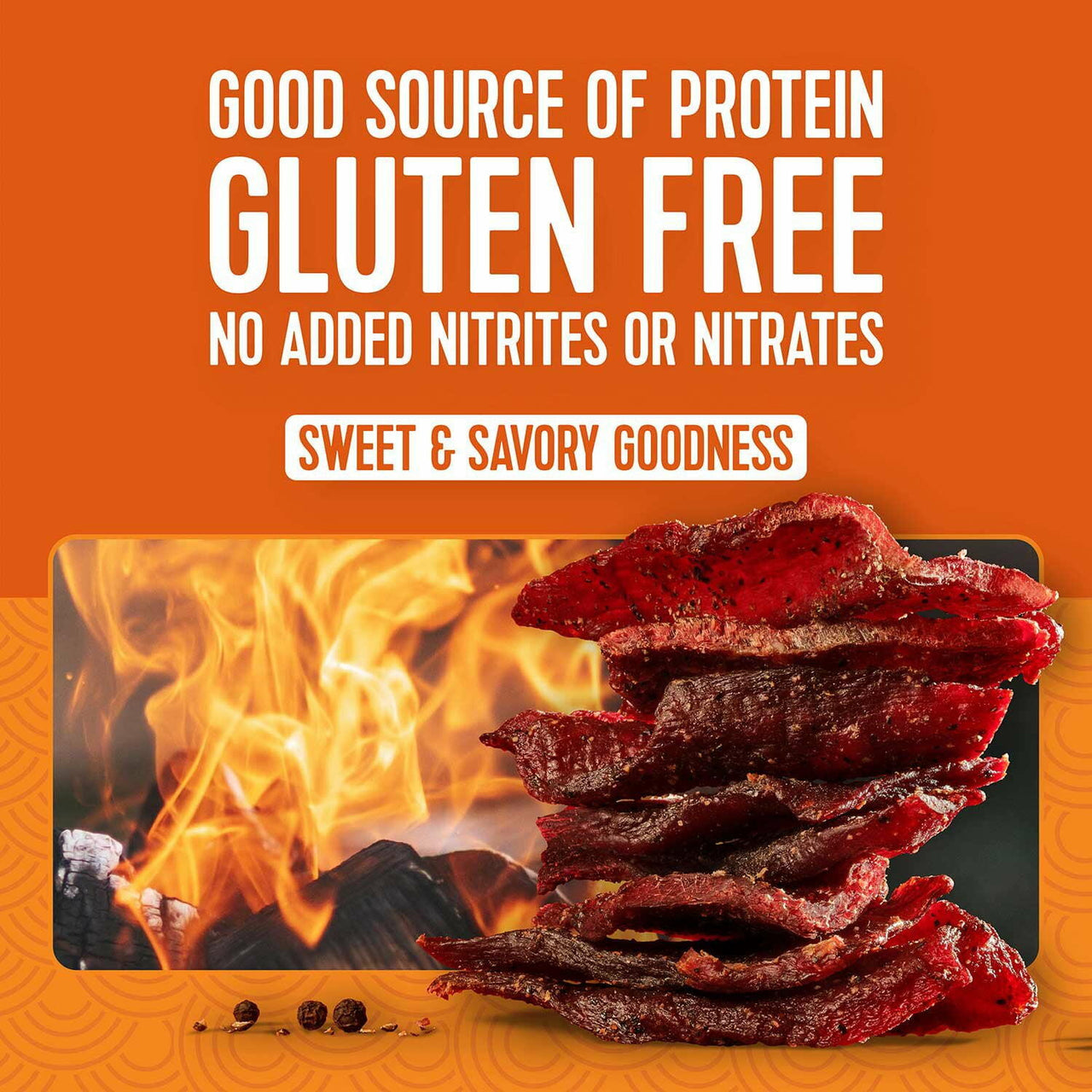 Golden Island Korean Barbecue Pork Jerky and Snack Bites, 1.50 oz., 12 pk.