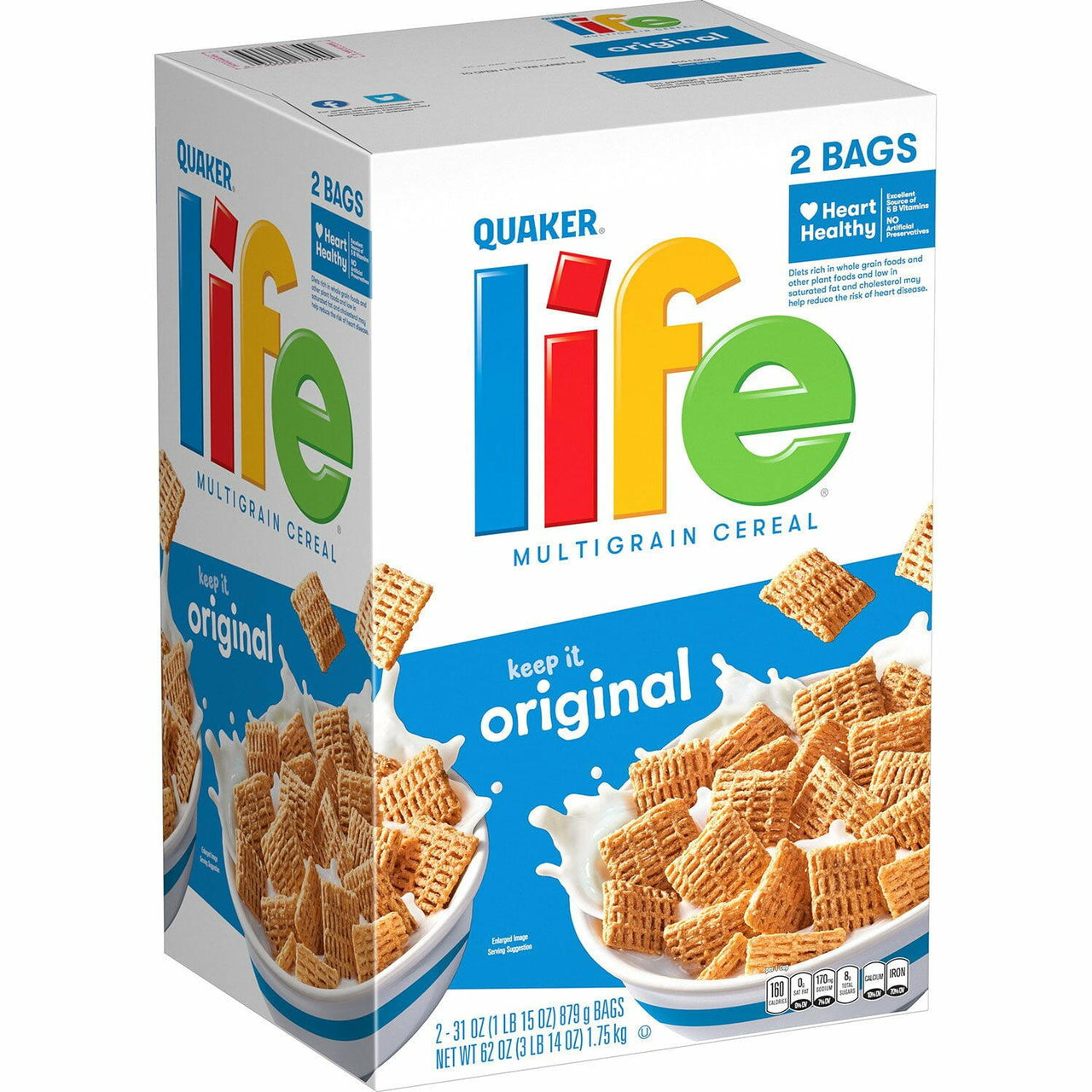 Life Multigrain Cereal, 62 oz.