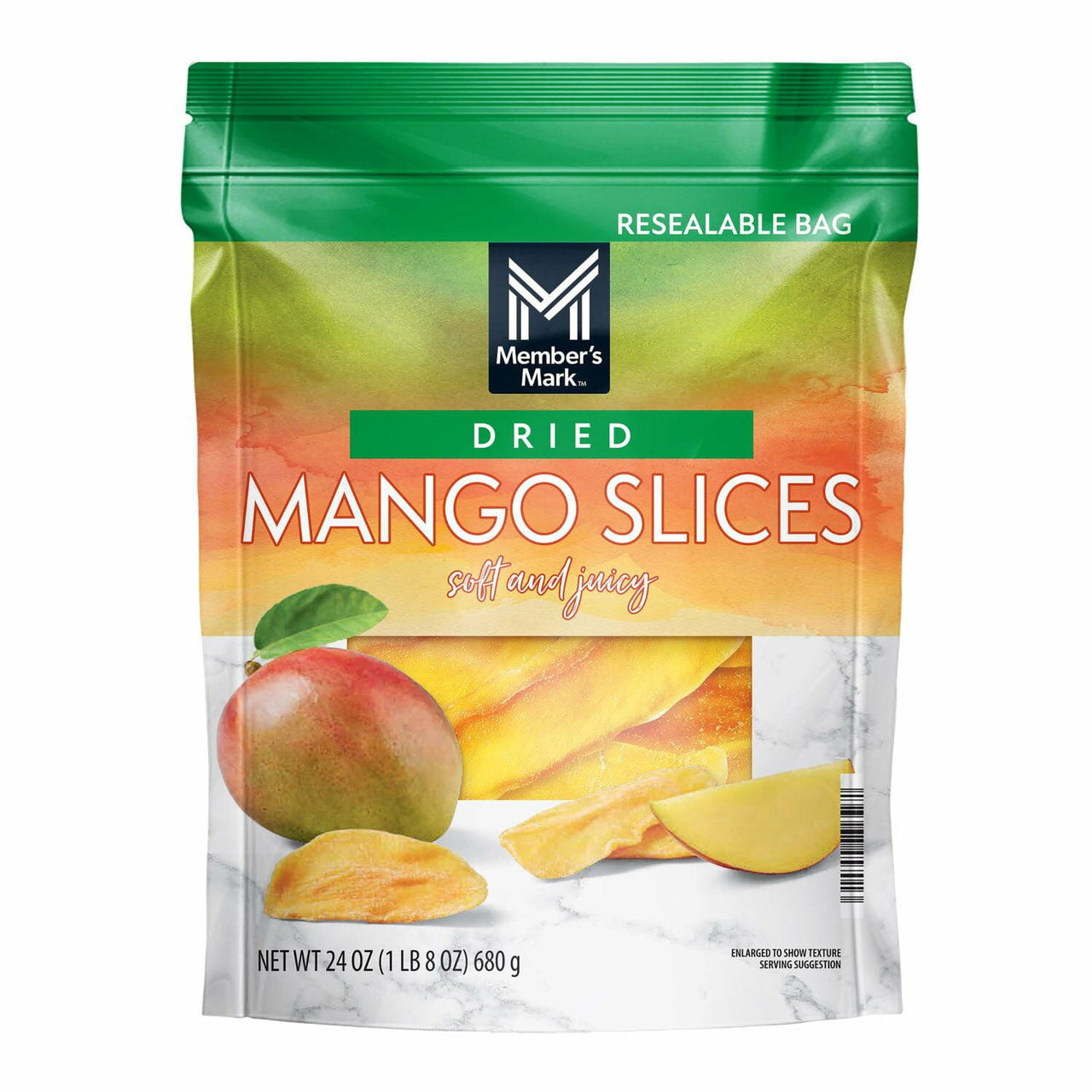 Member's Mark Dried Mango, 24 oz.